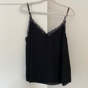 Aritzia Lace Black Top